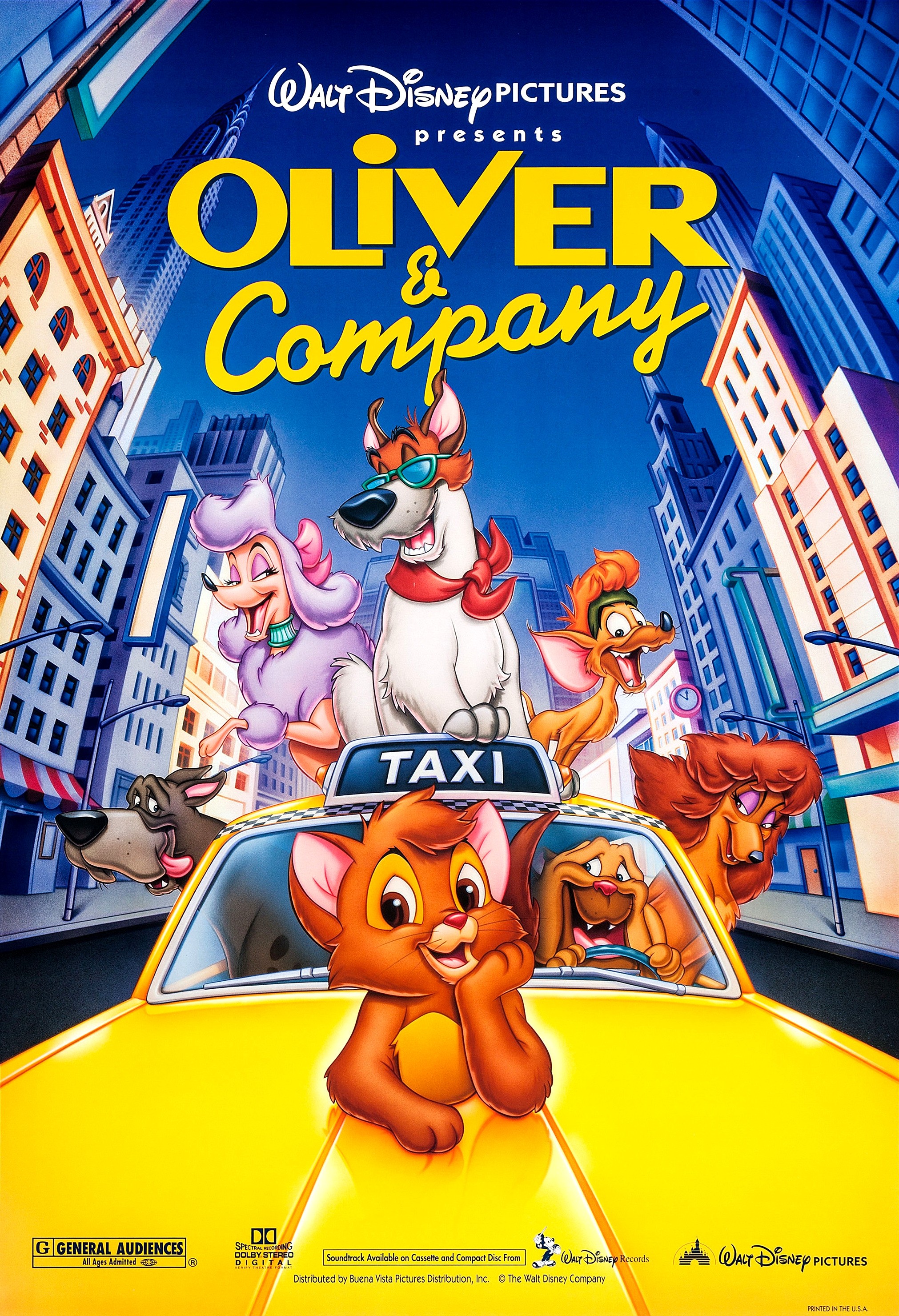 Oliver y compañía (Oliver and company) (1988) – C@rtelesmix