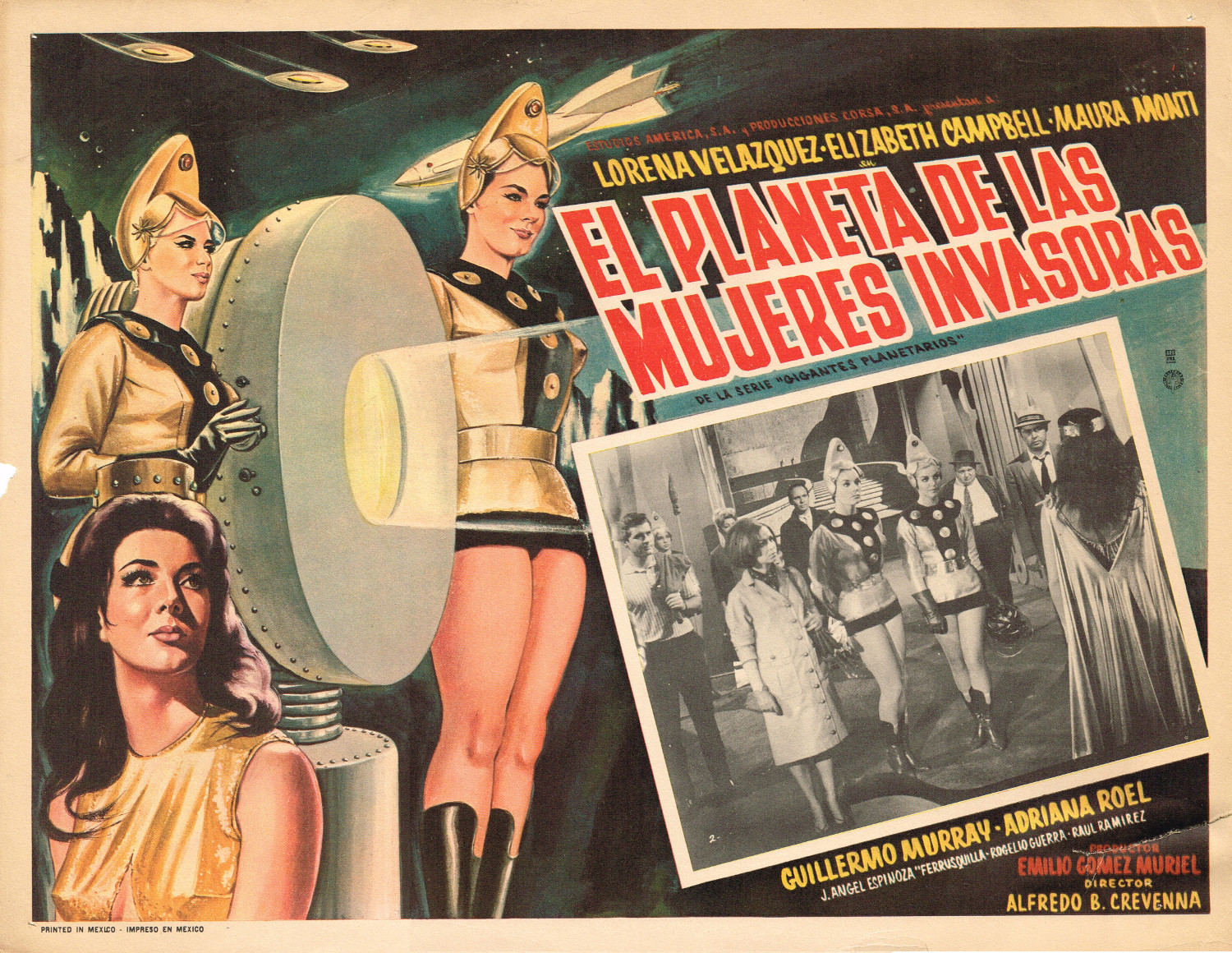 El Planeta de las mujeres invasoras (1966) .