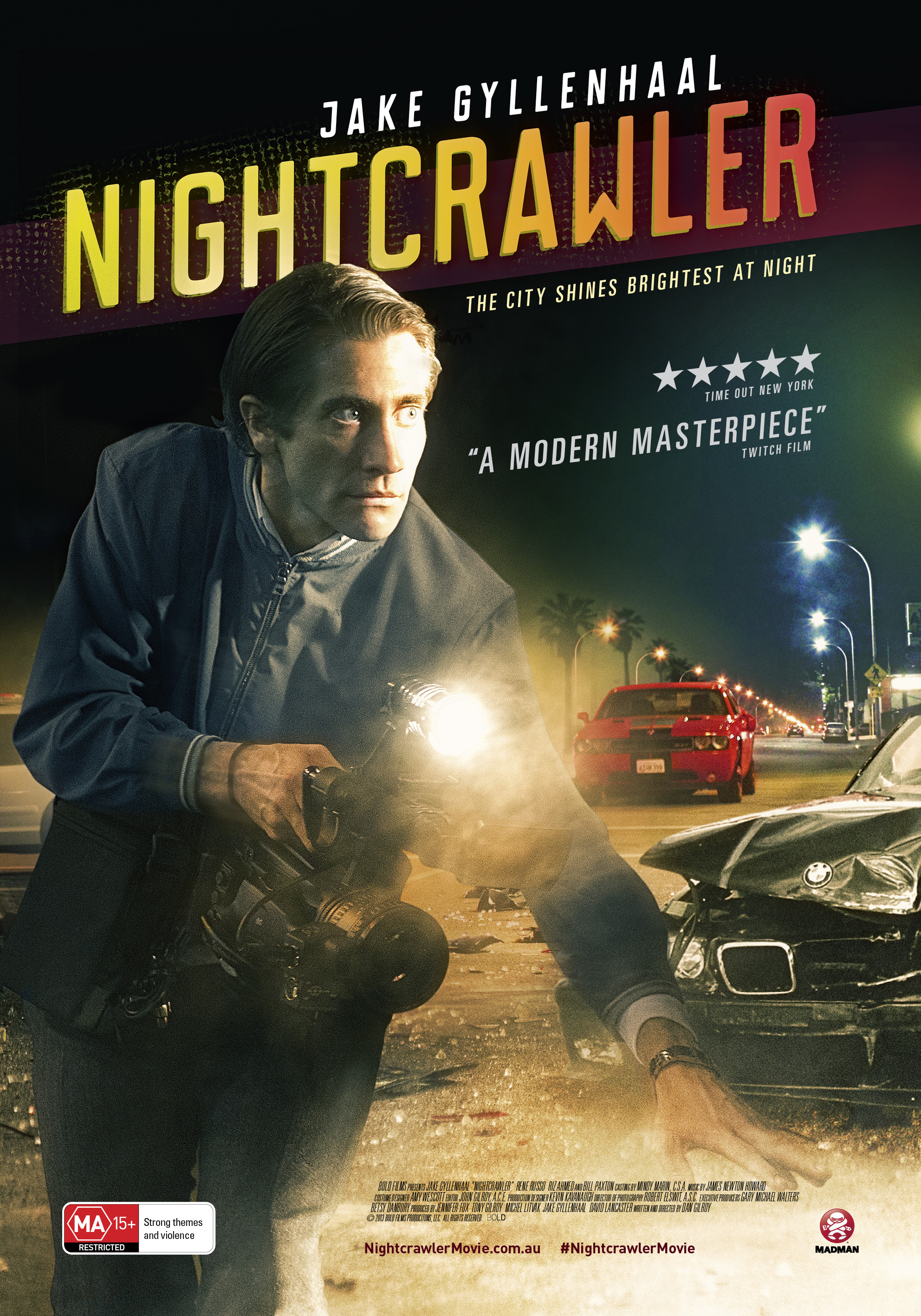 Nightcrawler (2014) 720p BluRay x264 [ English DD5 1 ] ESubs ~ BATMAN - Torrentz2