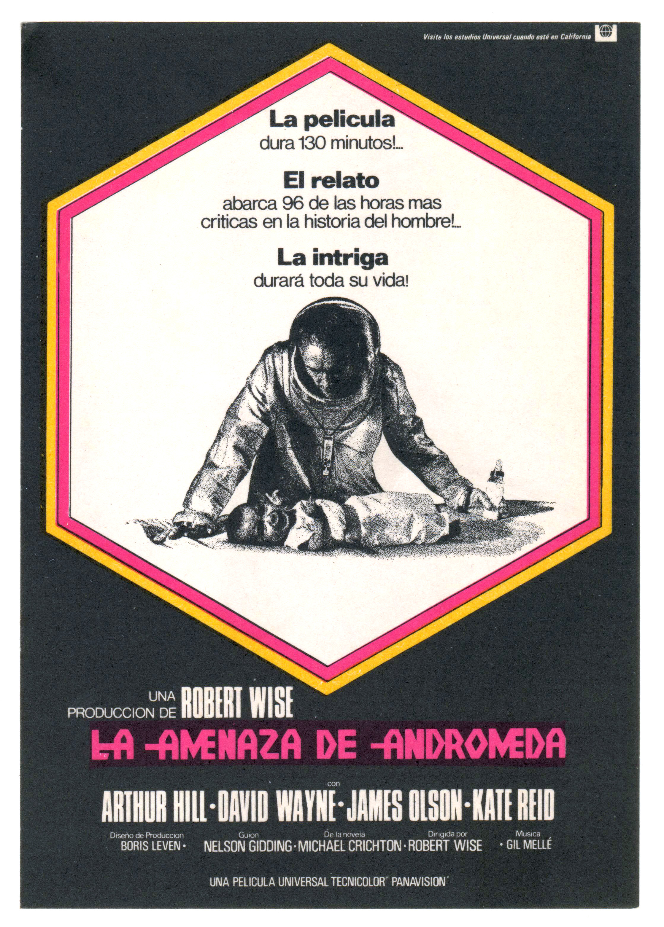 La Amenaza De Andr meda The Andr meda Strain 1971 C rtelesmix