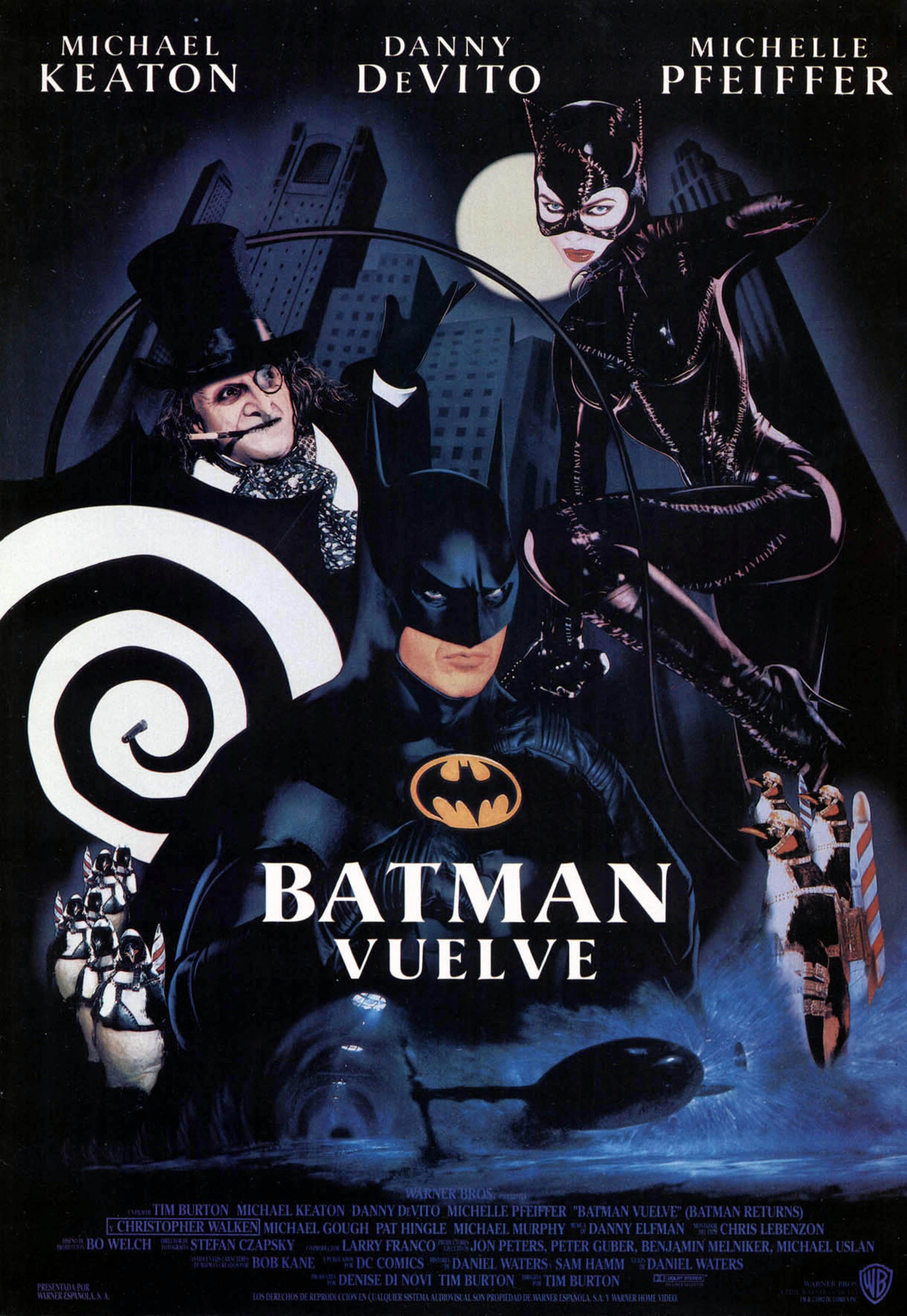 Batman Vuelve (Batman Returns) (1992) - C@rtelesMix.es
