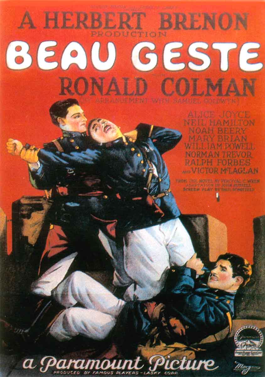 Beau Geste Beau Geste 1926 C rtelesmix