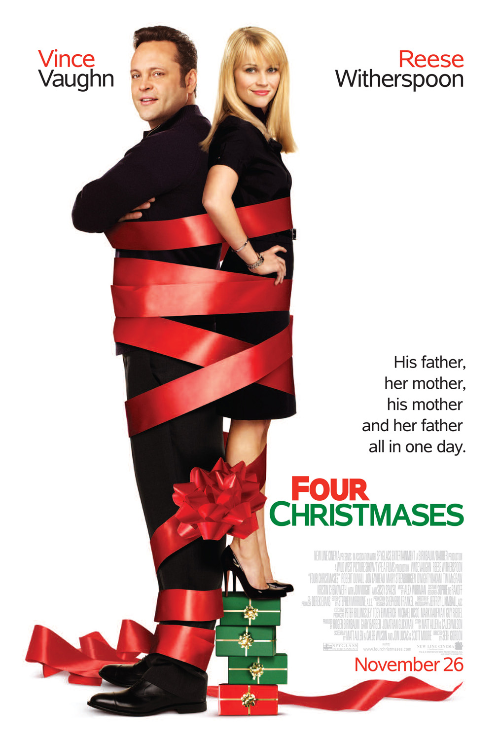 Image result for four christmases poster