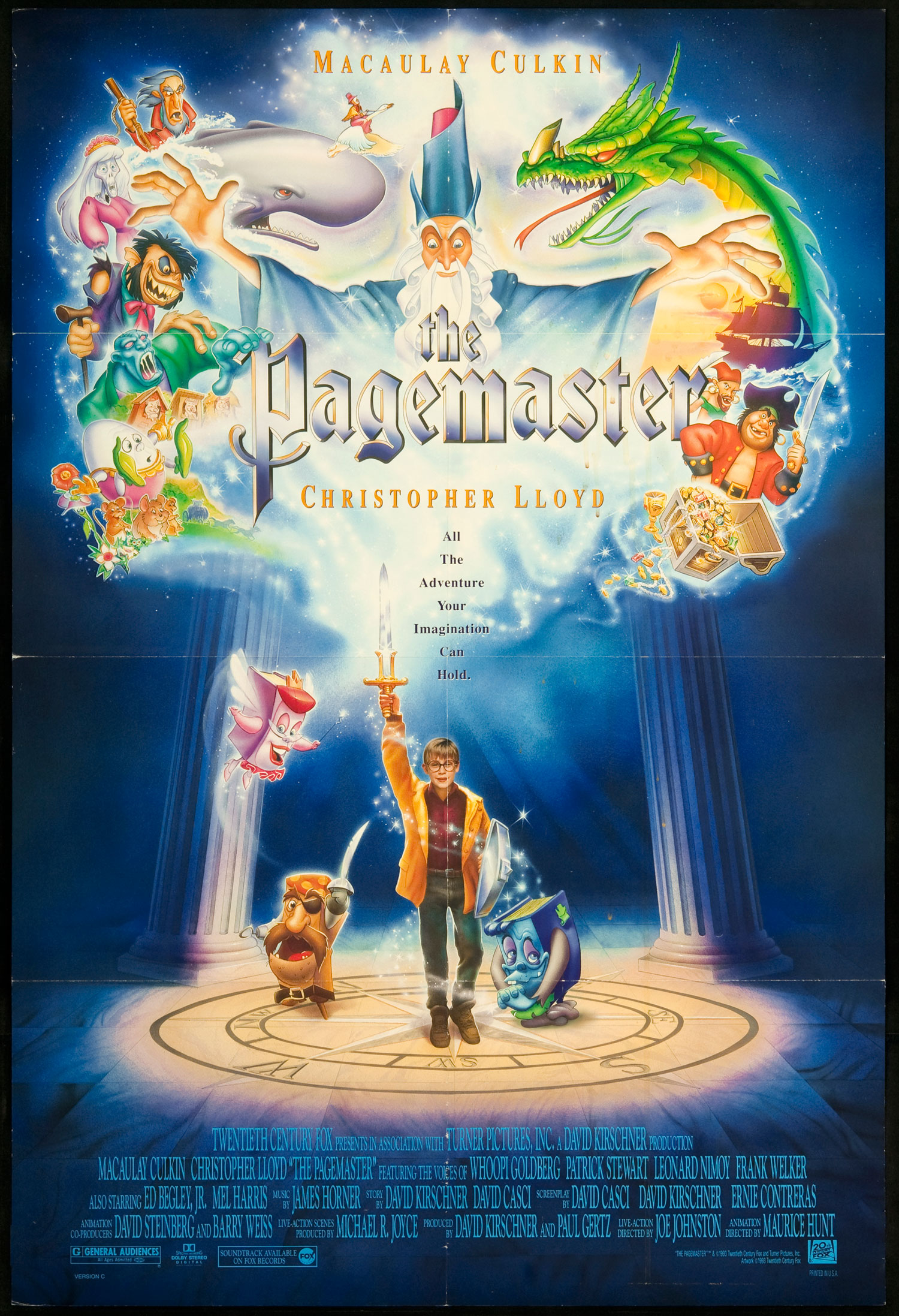 El Guardi n De Las Palabras The Pagemaster 1995 C rtelesmix El Guardi n De Las Palabras The Pagemaster 1995 C rtelesmix