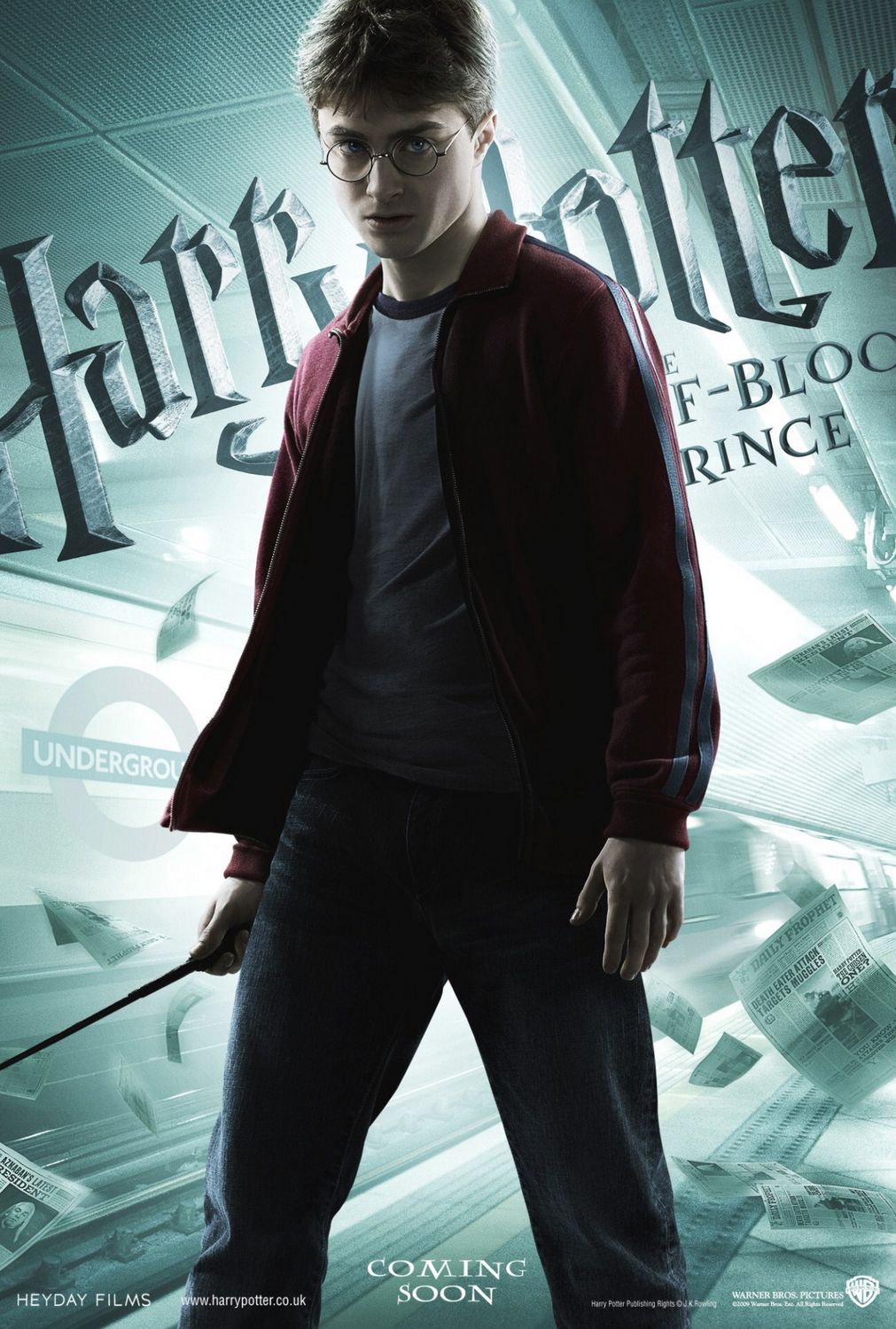 Pegajoso Lustre detergente Harry Potter y el misterio del príncipe (Harry Potter and the Half-Blood  Prince) (2009) – C@rtelesmix