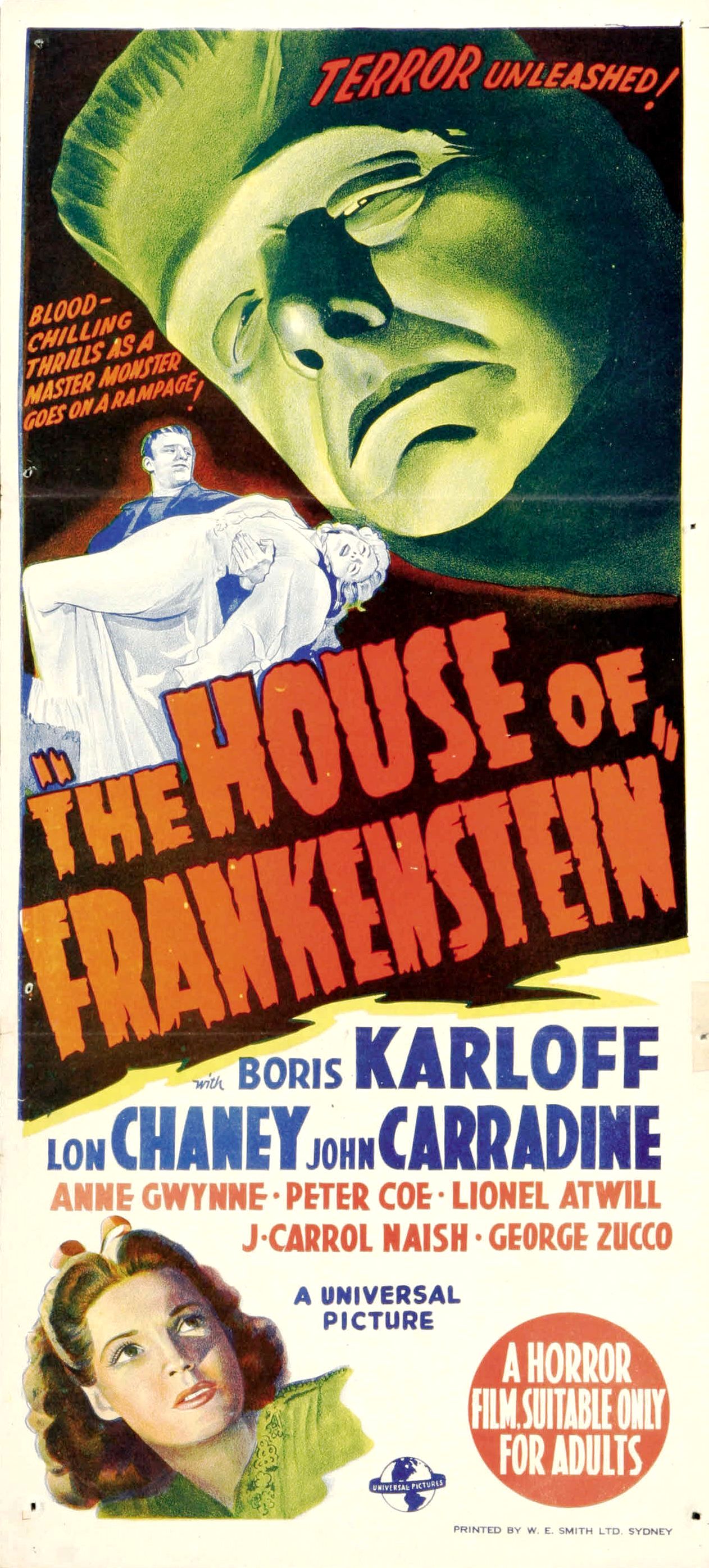 La mansión de Frankenstein (La zíngara y (House of Frankenstein) (1944)