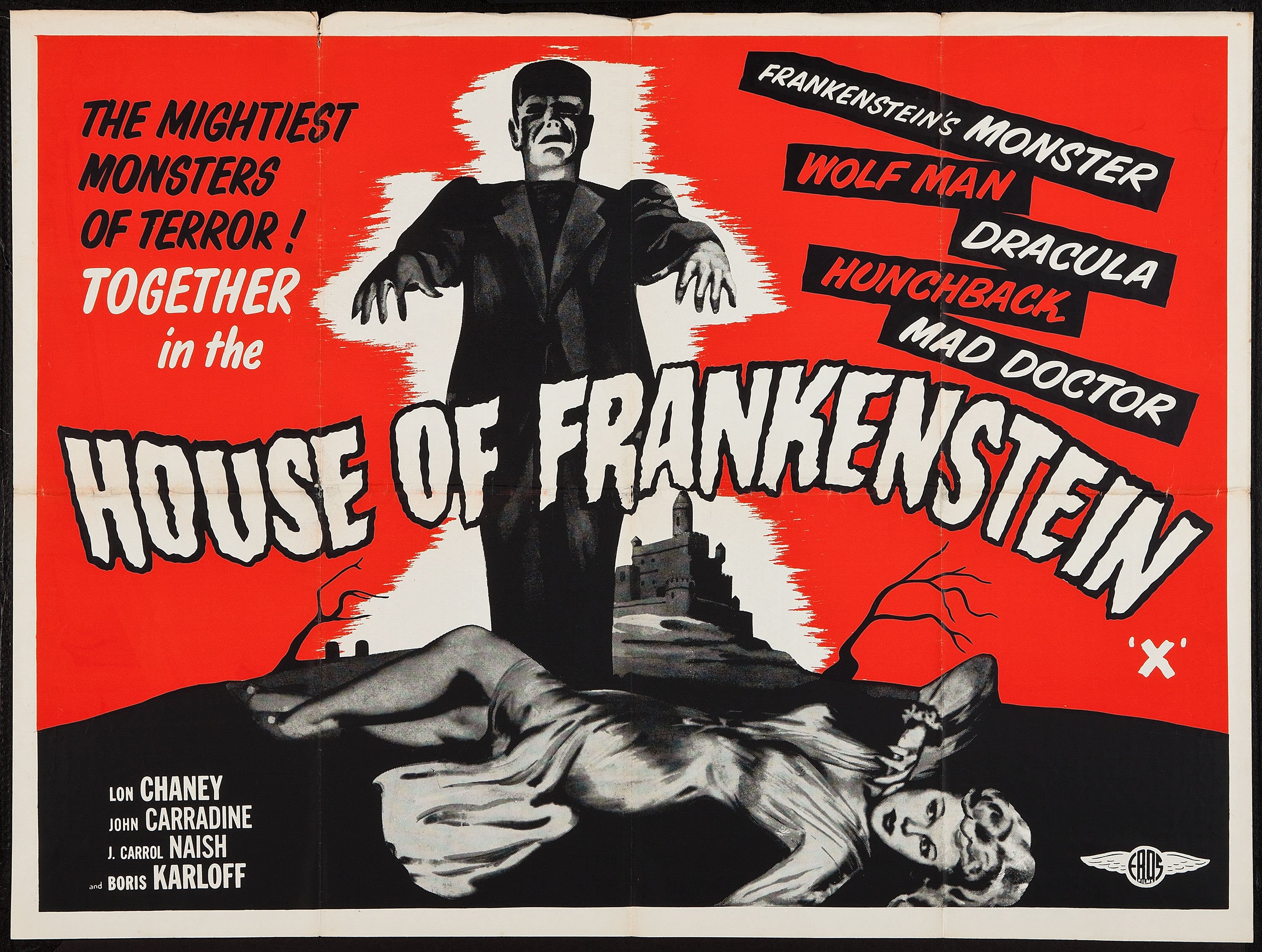 La mansión de Frankenstein (La zíngara y (House of Frankenstein) (1944)
