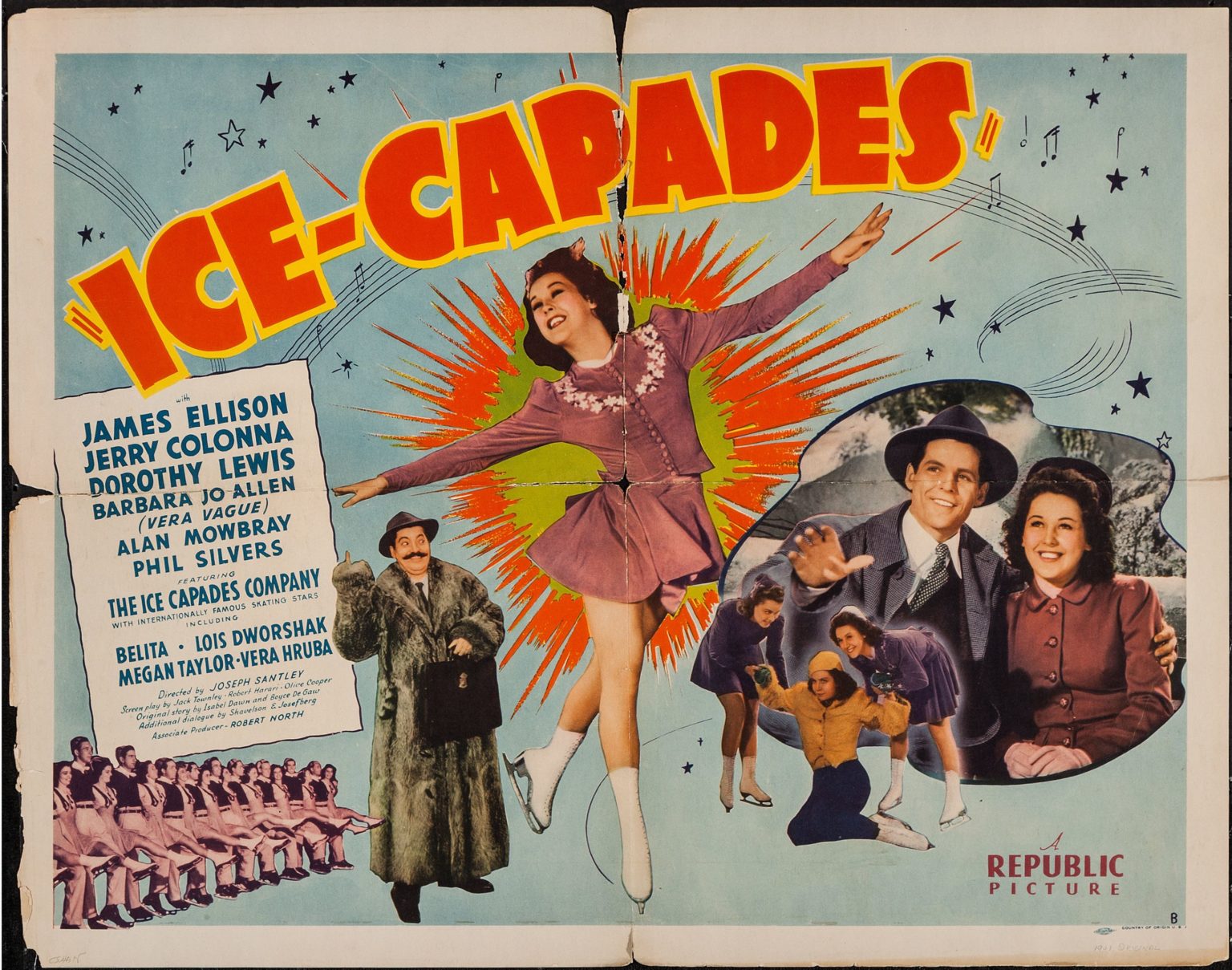 Desfile sobre el hielo (IceCapades) (1941) Crtelesmix