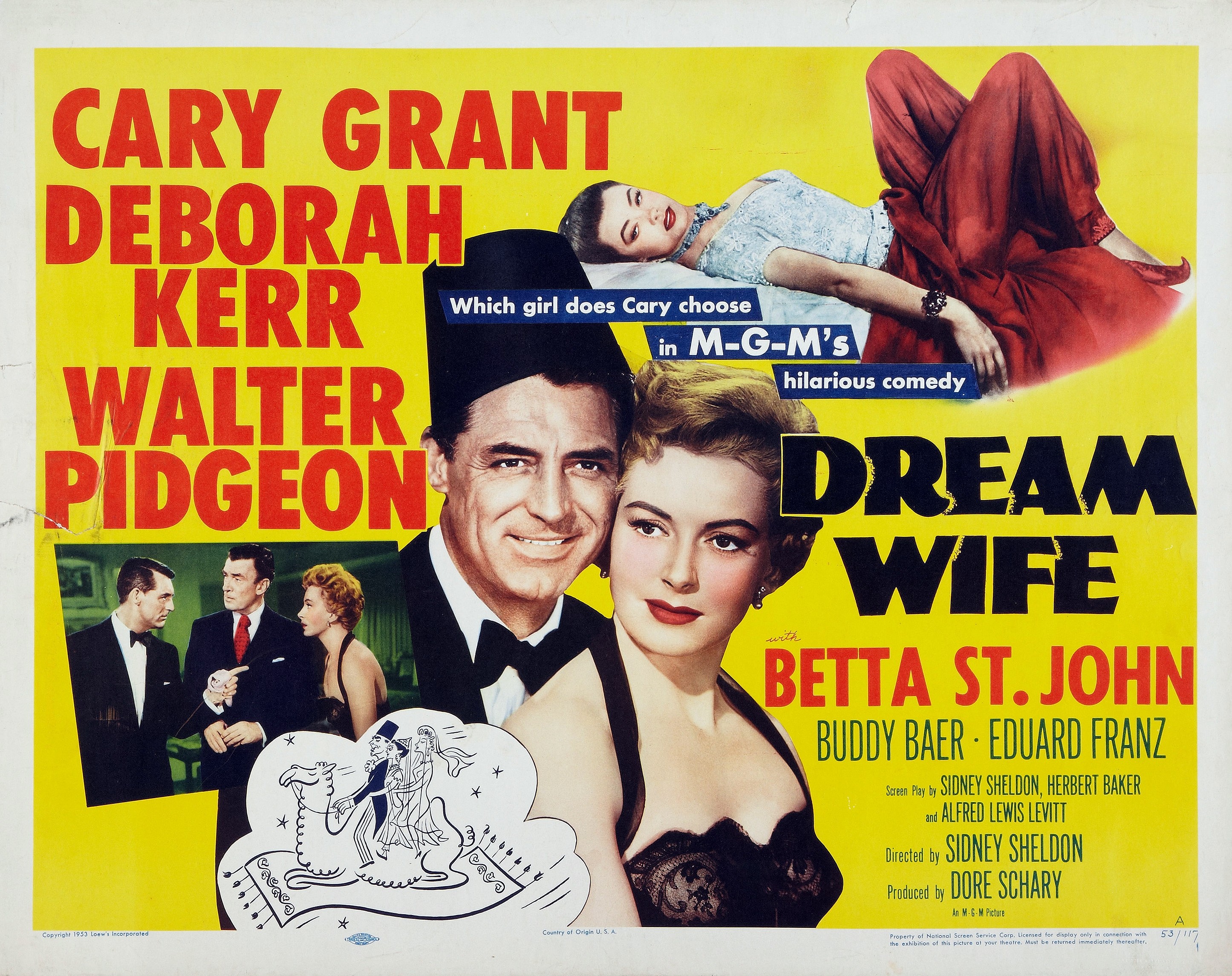 Dream wife. Идеальная жена 1953.